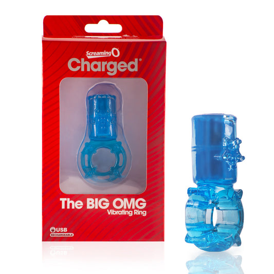 Big Omg Vibrating Ring Blue 1 Ct | 817483014109 | Available at EroticWarehouse.com
