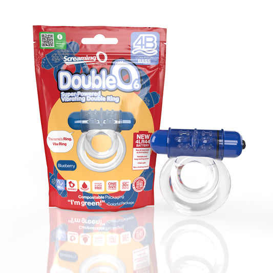 Screaming O 4B Doubleo 6 Blueberry 1 Ct | 817483015281 | Available at EroticWarehouse.com
