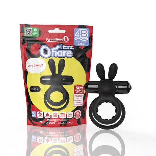 Screaming O 4B Ohare Black 1 Ct | 817483015373 | Available at EroticWarehouse.com