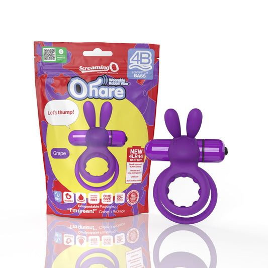Screaming O 4B Ohare Grape 1 Ct | 817483015380 | Available at EroticWarehouse.com