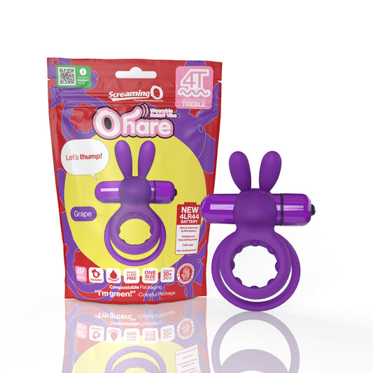 Screaming O 4T Ohare Grape 1 Ct | 817483015427 | Available at EroticWarehouse.com