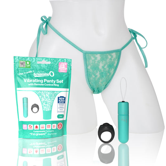 My Secret Screaming O 4T Panty Vibe Kiwi 1 Ct | 817483015465 | Available at EroticWarehouse.com