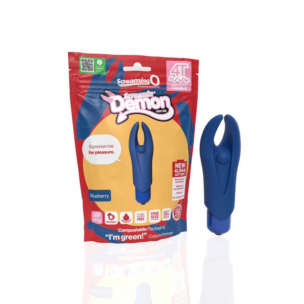 Screaming O 4T Demon Blueberry | 817483015939 | Available at EroticWarehouse.com