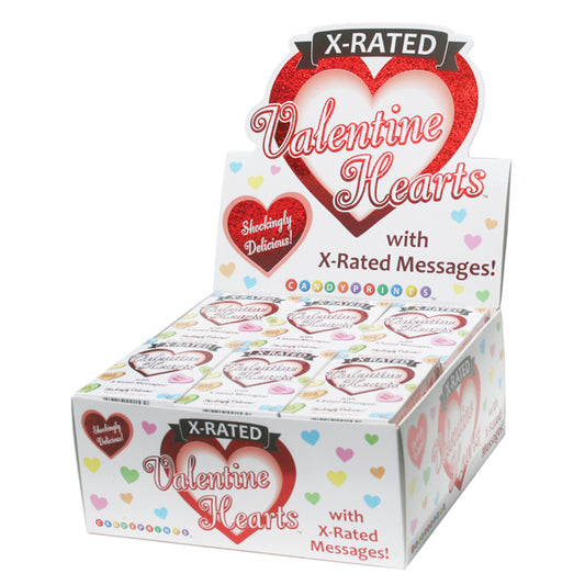 X-Rated Valentines Day Candy Display 24Ct | 817717002742 | Available at EroticWarehouse.com