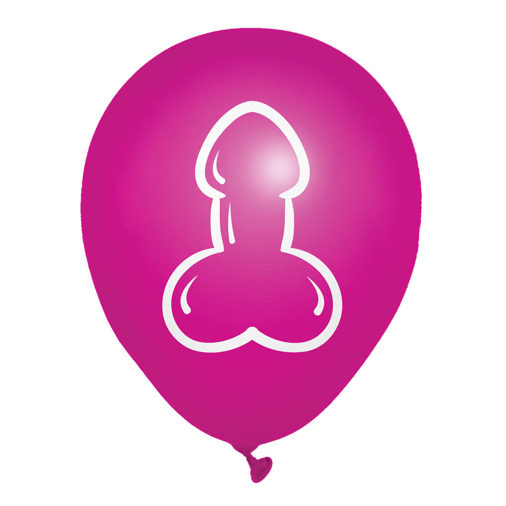 Super Fun Penis Balloons 8Ct | 817717003503 | Available at EroticWarehouse.com