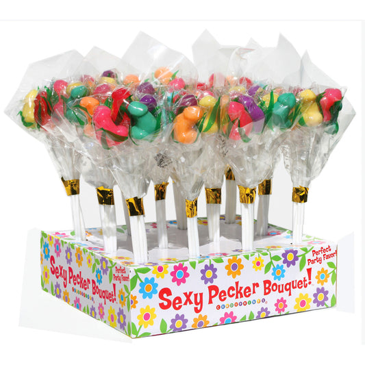 Candy Penis Bouquet 12Ct Display | 817717006696 | Available at EroticWarehouse.com