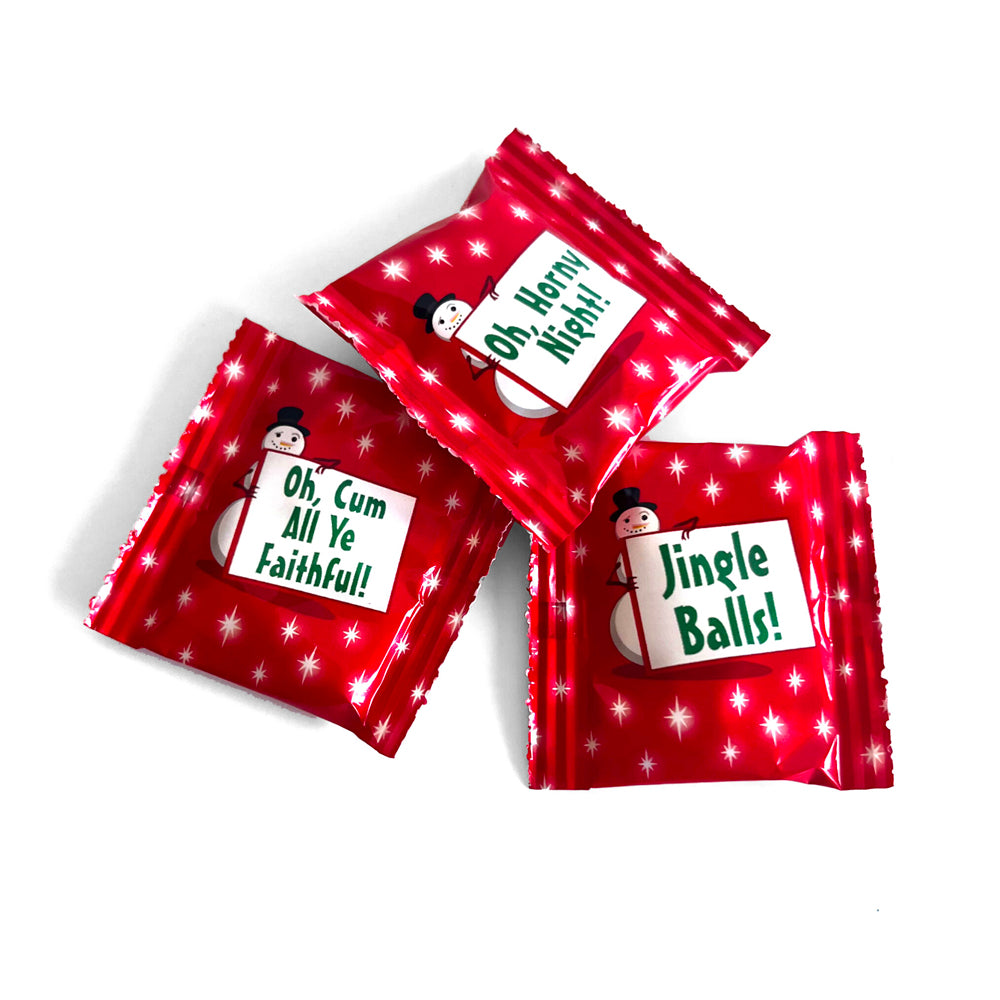 X-Rated Christmas Mints 100Ct Fishbowl | 817717007228 | Available at EroticWarehouse.com