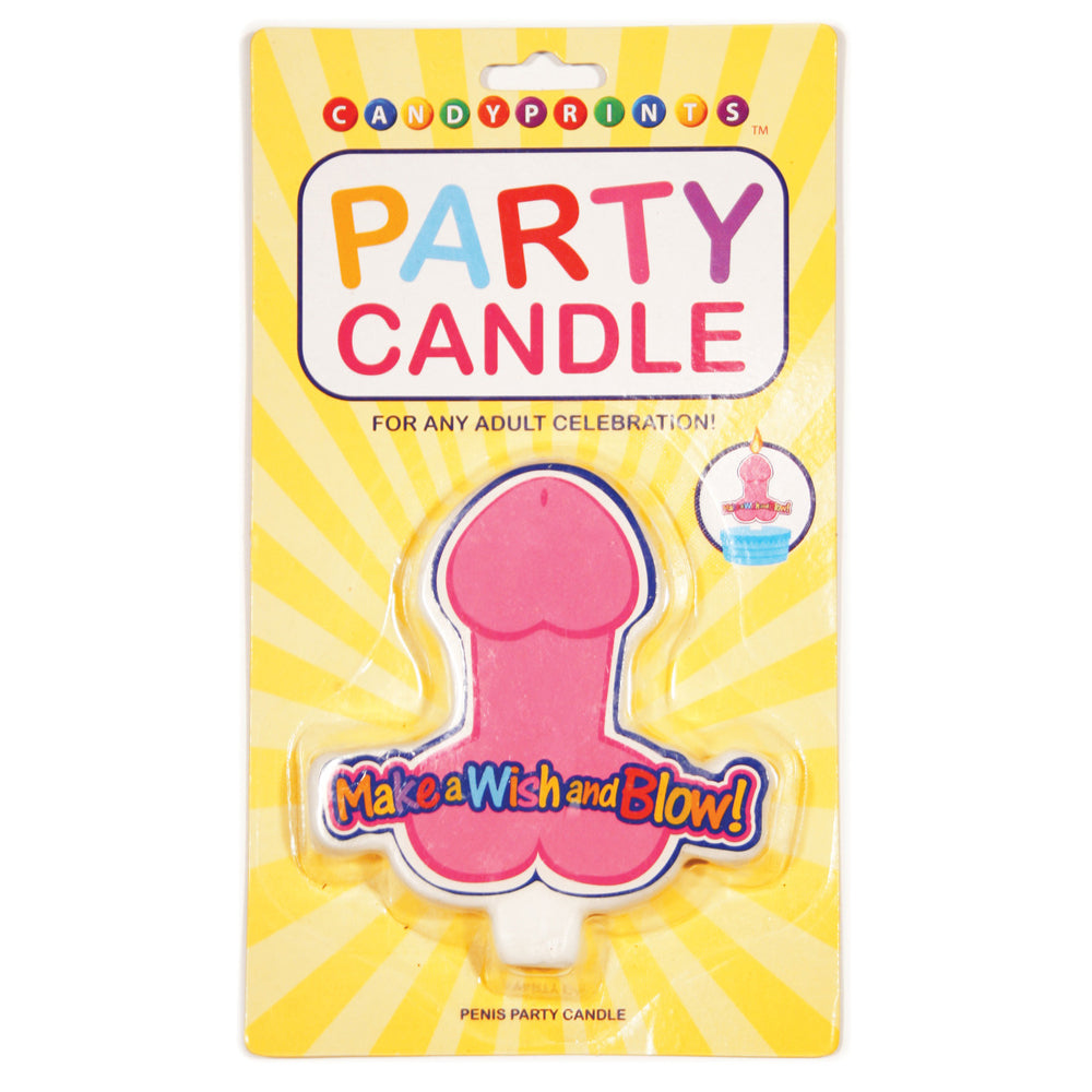 Make A Wish & Blow! Penis Candle | 817717008478 | Available at EroticWarehouse.com