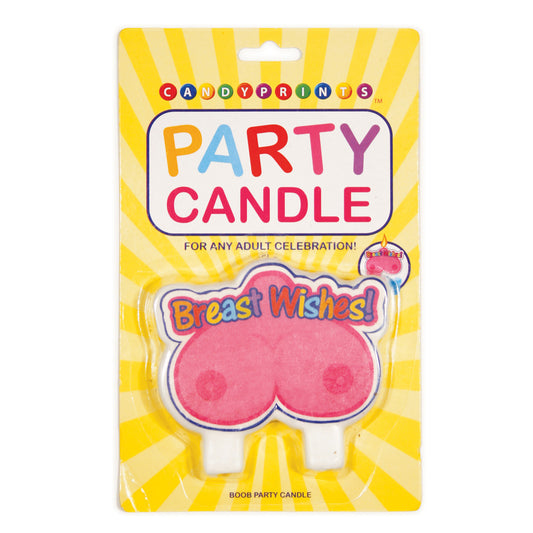 Breast Wishes! Boob Candle | 817717008492 | Available at EroticWarehouse.com
