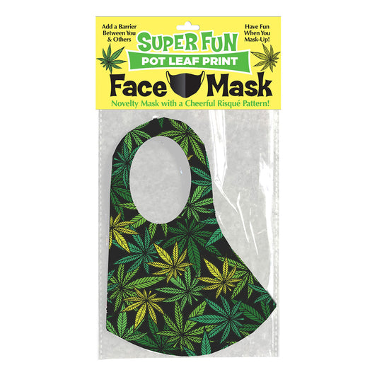Super Fun Pot Leaf Mask | 817717010174 | Available at EroticWarehouse.com