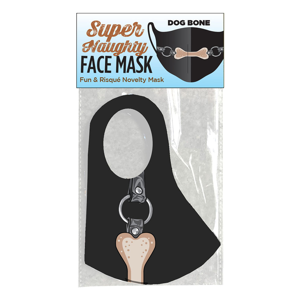 Super Naughty Dog Bone Gag Mask | 817717010235 | Available at EroticWarehouse.com