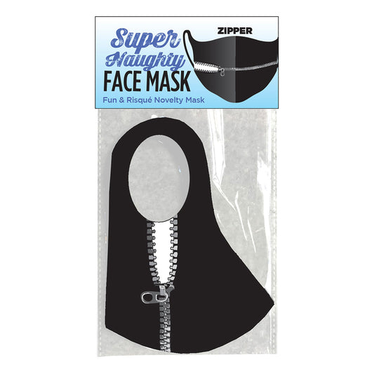 Super Naughty Zipper Mouth Mask | 817717010242 | Available at EroticWarehouse.com