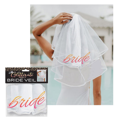Glitterati Bride Veil | 817717010884 | Available at EroticWarehouse.com