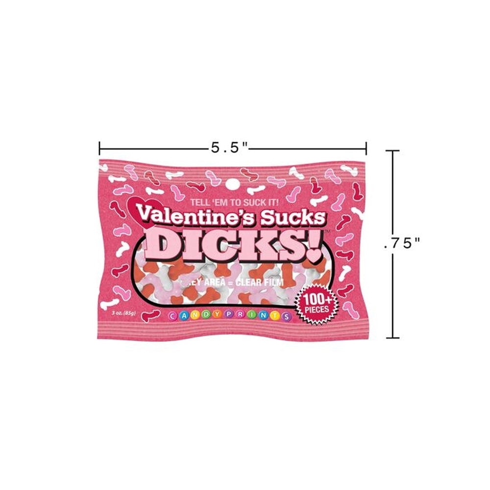 Valentine's Sucks Dicks 3 oz. Bag | 817717011942 | Available at EroticWarehouse.com