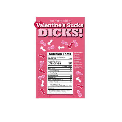 Valentine's Sucks Dicks 3 oz. Bag | 817717011942 | Available at EroticWarehouse.com