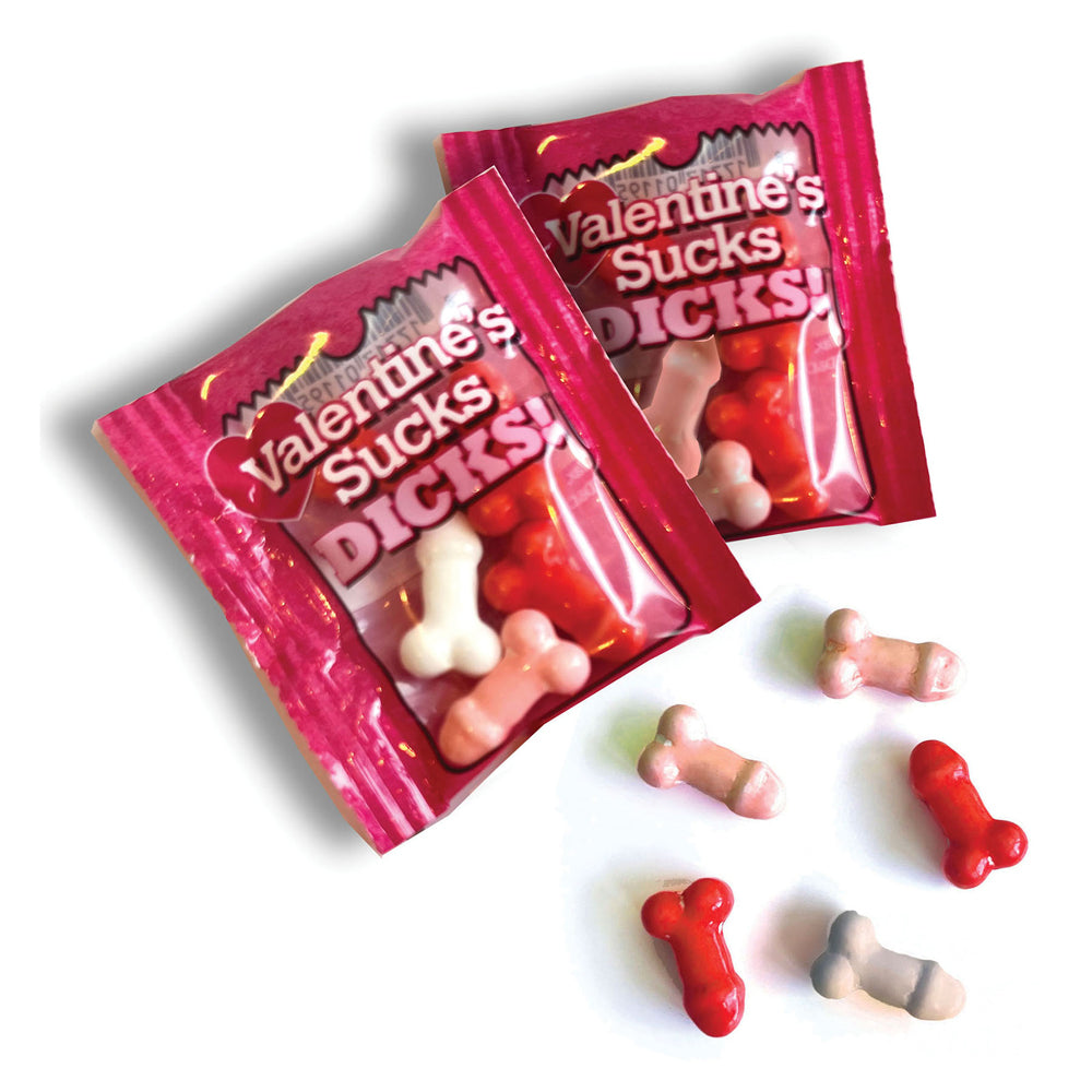 Valentine's Sucks Dicks 100Pk Display | 817717011966 | Available at EroticWarehouse.com