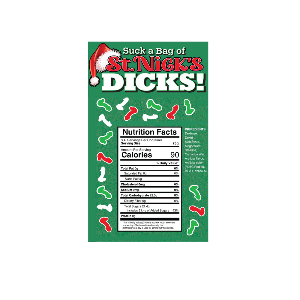 St. Nick's Dicks 3 oz. Bag | 817717011973 | Available at EroticWarehouse.com