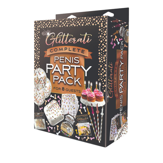 Glitterati Penis Party Pack | 817717012123 | Available at EroticWarehouse.com