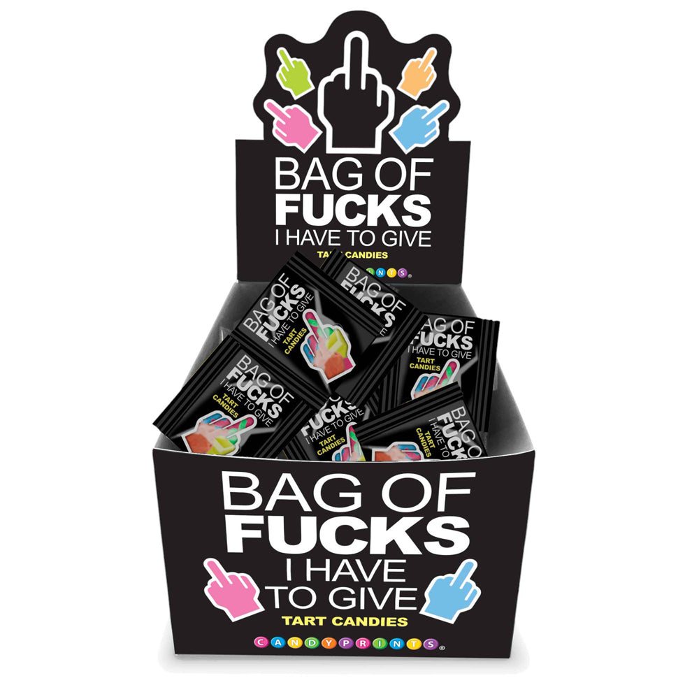 Bag Of Fucks I Have To Give 100ct Display | 817717012161 | Available at EroticWarehouse.com