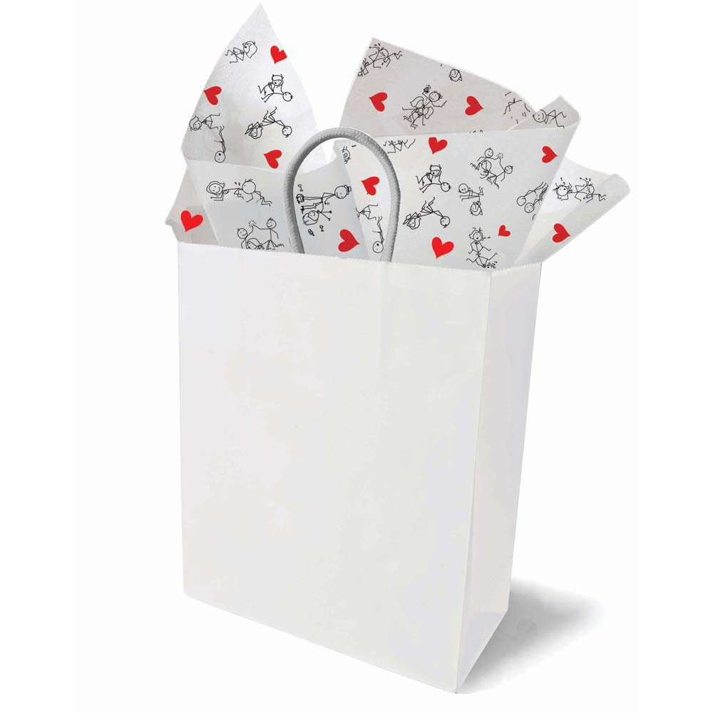 Naughty Stick Figure Tissue Paper | 817717012352 | Available at EroticWarehouse.com