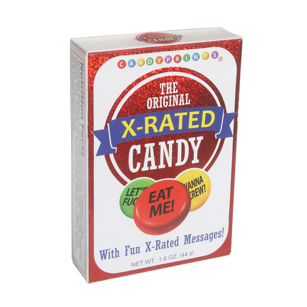 X-Rated Candy 6Ct Display | 817717022962 | Available at EroticWarehouse.com
