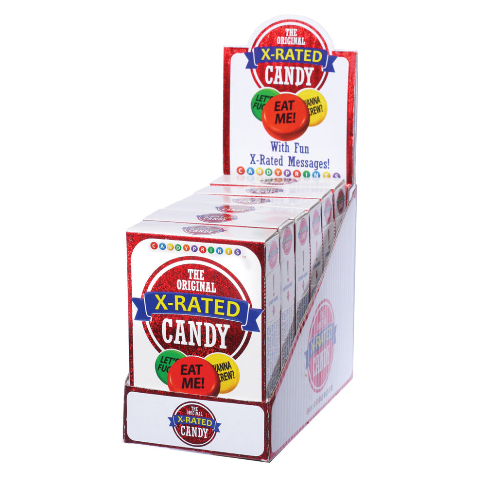 X-Rated Candy 6Ct Display | 817717022962 | Available at EroticWarehouse.com