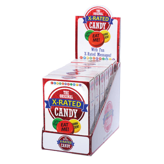 X-Rated Candy 6Ct Display | 817717022962 | Available at EroticWarehouse.com