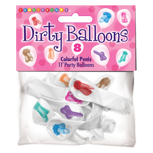 Mini-Penis Latex Balloons | 817717036358 | Available at EroticWarehouse.com