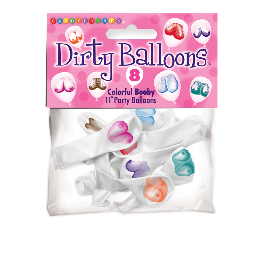 Mini-Boob Latex Balloons | 817717036372 | Available at EroticWarehouse.com