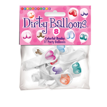 Mini-Boob Latex Balloons | 817717036372 | Available at EroticWarehouse.com