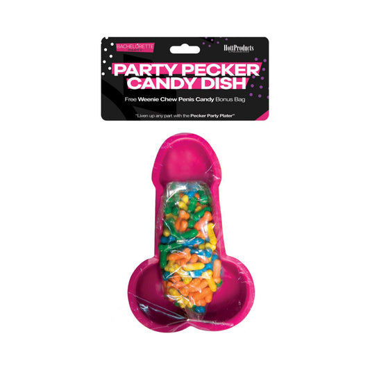 Pecker Party Candy Dish Tray 3Pk Dish With Candy | 818631022823 | Available at EroticWarehouse.com