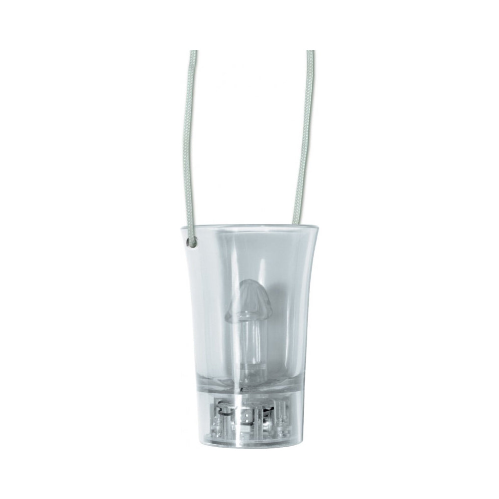 Hang String Light Up Shot Glass Clear | 818631022854 | Available at EroticWarehouse.com