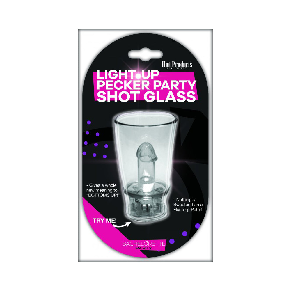 Hang String Light Up Shot Glass Clear | 818631022854 | Available at EroticWarehouse.com