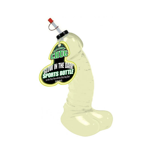 Dicky Chug Big Glow In The Dark Sports Bottle 20 oz. | 818631023332 | Available at EroticWarehouse.com