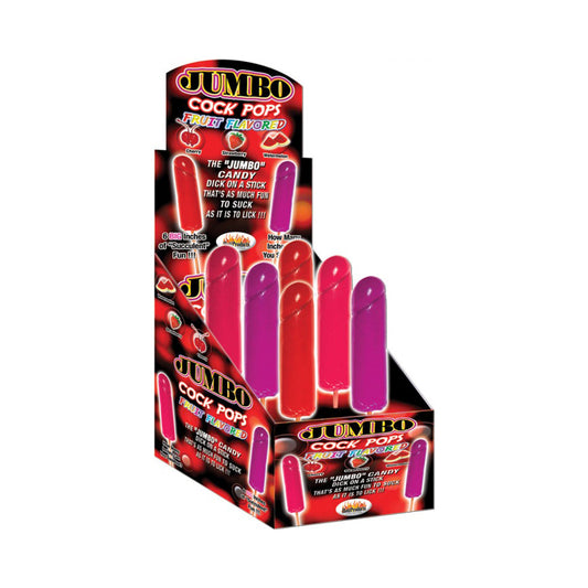 Jumbo Pecker Fruit Pops (6Pk) | 818631023547 | Available at EroticWarehouse.com