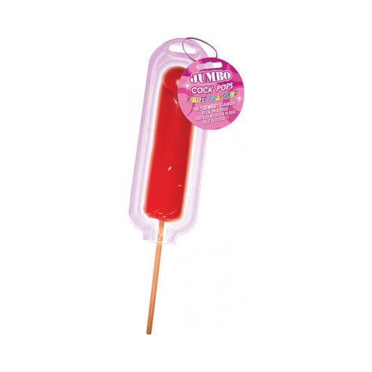 Jumbo Cock Pops Fruit Open Stock Strawberry | 818631023585 | Available at EroticWarehouse.com