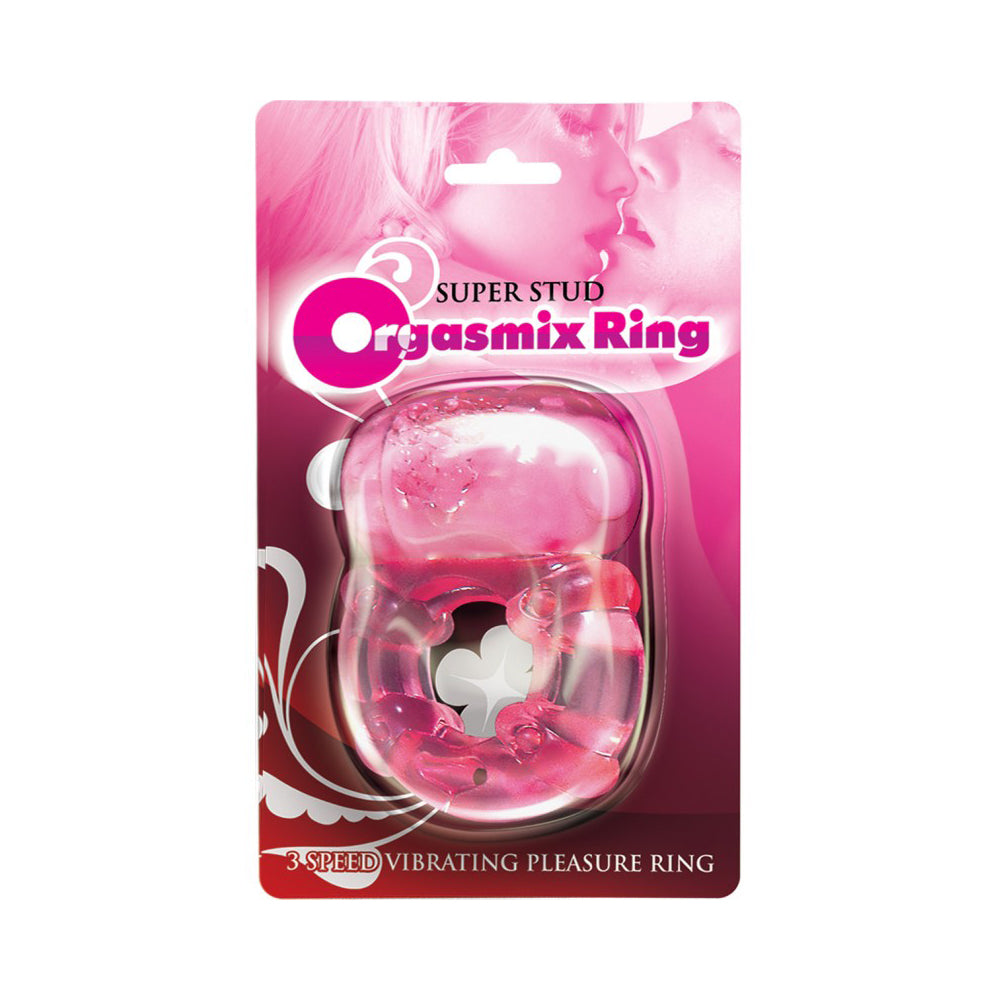 Super Stud Orgasmix Ring Magenta | 818631023844 | Available at EroticWarehouse.com