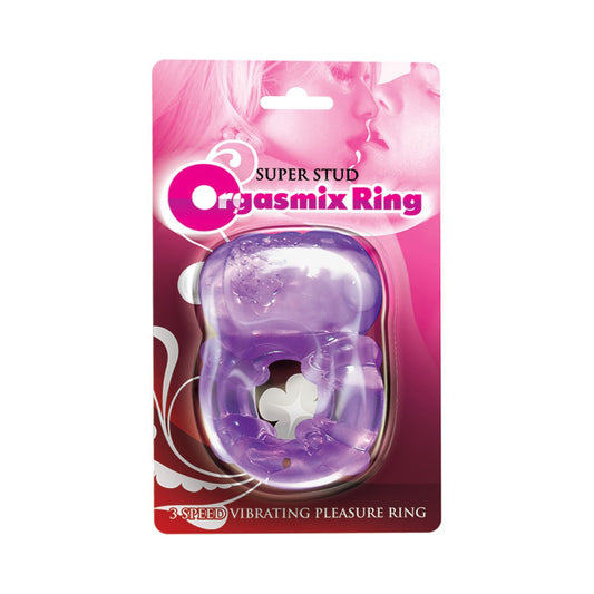 Super Stud Orgasmix Ring Purple | 818631023851 | Available at EroticWarehouse.com