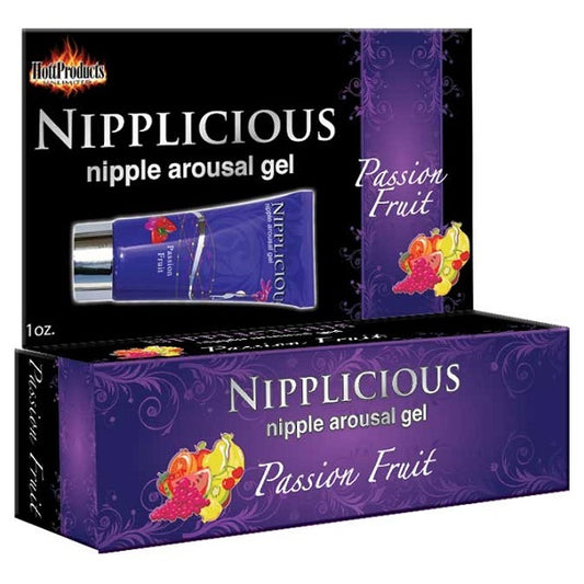 Nipplicious Nipple Arousal Gel 1 oz. Passion Fruit | 818631025831 | Available at EroticWarehouse.com