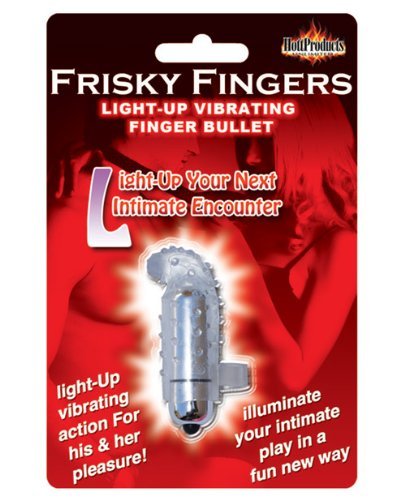Light Up Frisky Finger - Clear | 818631027064 | Available at EroticWarehouse.com