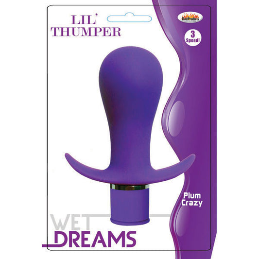 Wet Dreams Lil Thumper Vibe Purple | 818631028900 | Available at EroticWarehouse.com