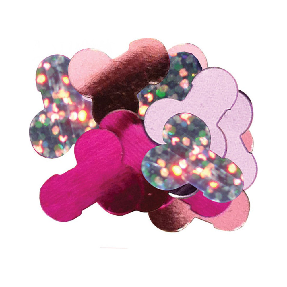 Jumbo Mylar Pecker Party Confetti | 818631029570 | Available at EroticWarehouse.com