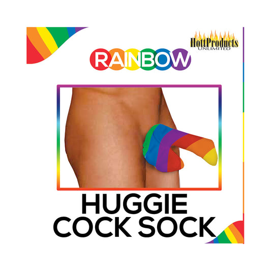 Rainbow &Quot;Huggie&Quot; Mens Cock Sock | 818631029815 | Available at EroticWarehouse.com