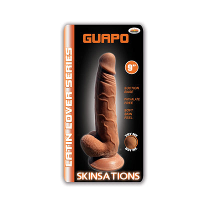Skinsations Latin Lover Series Guapo 9" | 818631029938 | Available at EroticWarehouse.com