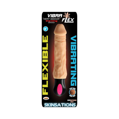 Skinsations Vibra-Flex Heat Seeker Dildo | 818631030651 | Available at EroticWarehouse.com