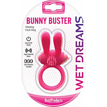 Wet Dreams Bunny Buster Cock Ring | 818631032686 | Available at EroticWarehouse.com