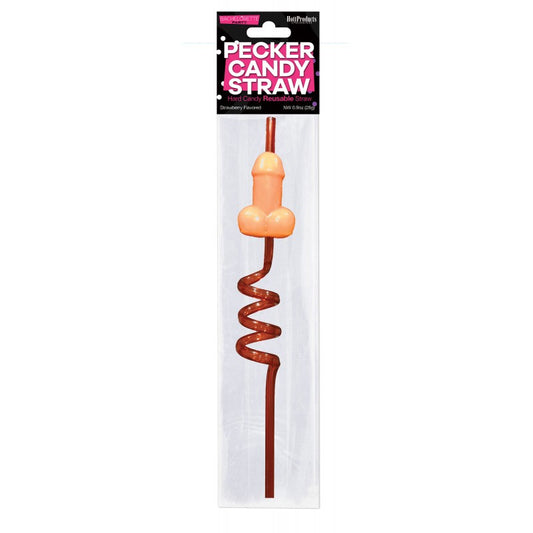 Candy Pecker Straw | 818631033058 | Available at EroticWarehouse.com