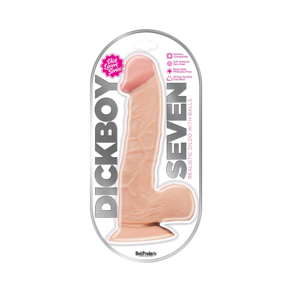 Dick Boy Pvc Dildo 7" | 818631033119 | Available at EroticWarehouse.com