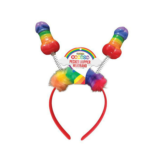 Rainbow Pecker Bopper | 818631033133 | Available at EroticWarehouse.com