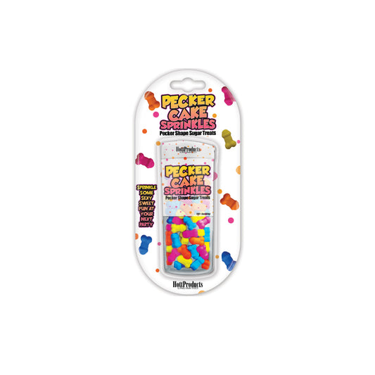 Pecker Cake Sprinkles Party Candy | 818631033249 | Available at EroticWarehouse.com